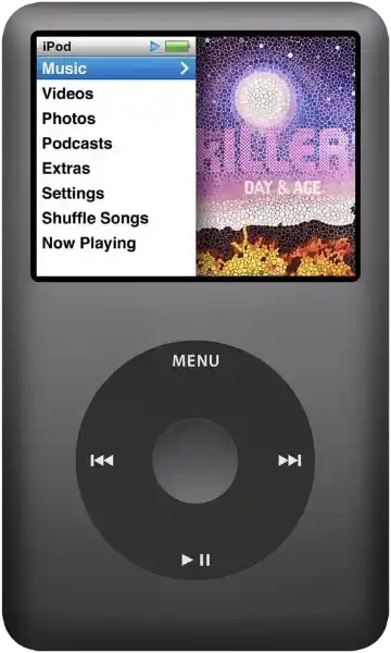 Apple iPod Classic 160Gb Black - 7th Generation (Renewed)