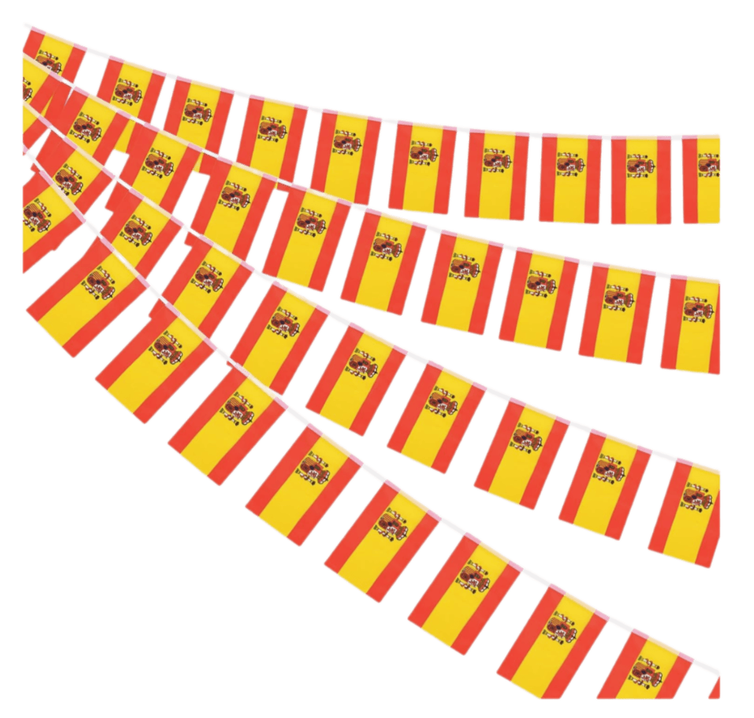 Spain Flag Bunting