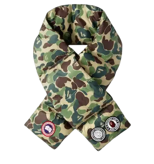 BAPE x Canada Goose x Concepts Down Scarf - ABC Camo