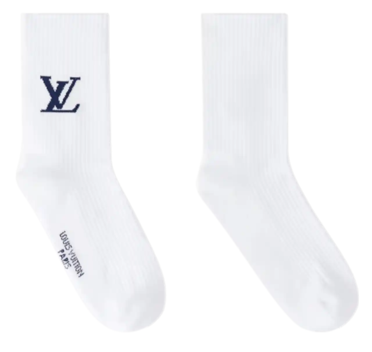 Louis Vuitton Only LV Socks - Navy