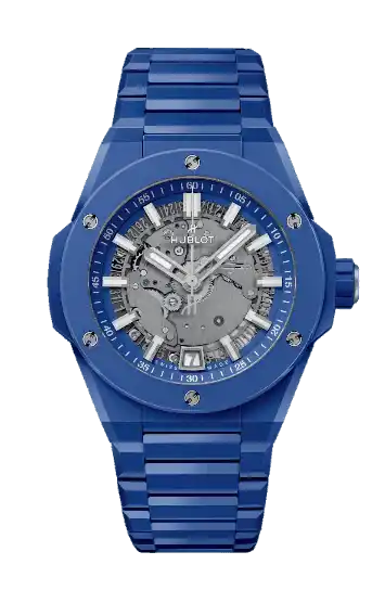 Hublot Big Bang Integrated Time Only Blue Indigo Ceramic - 40mm, Ceramic