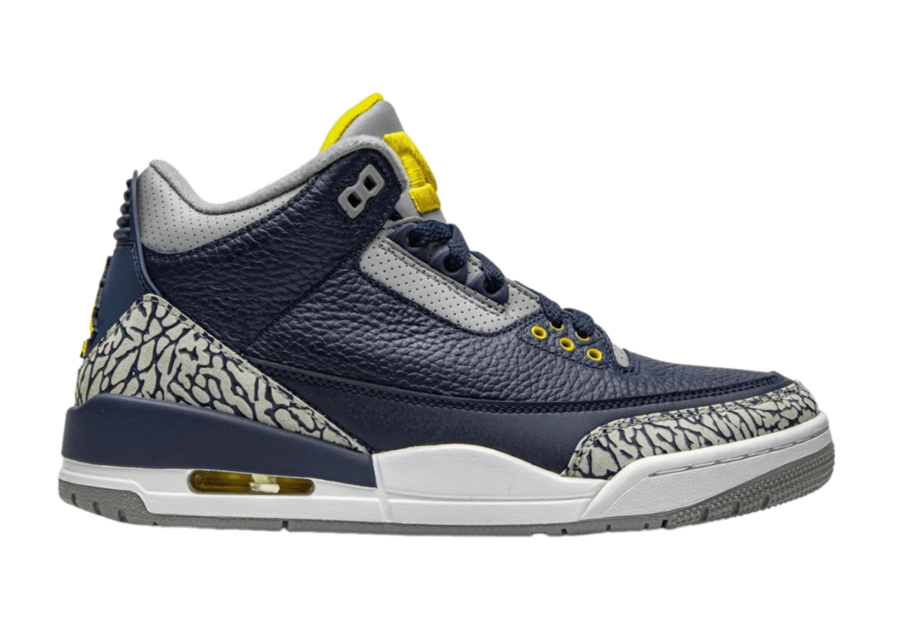Jordan 3 Retro - Michigan PE