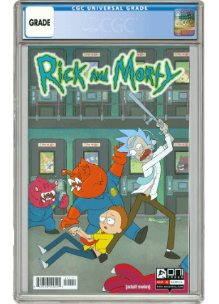 Oni Press Rick and Morty (2015 Oni Press) 1A Comic Book CGC Graded