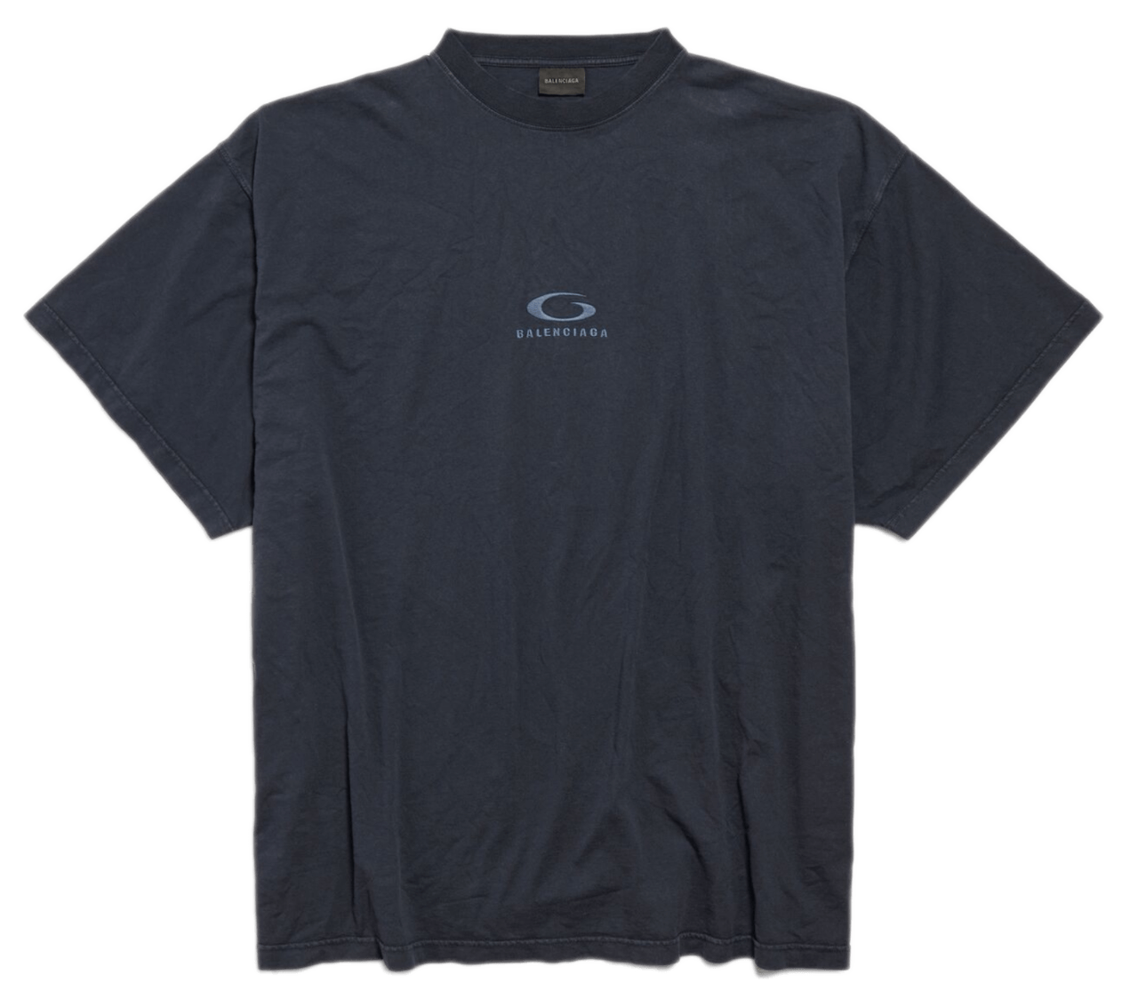 Balenciaga Loop Sports Icon Oversized T-shirt - Faded Black