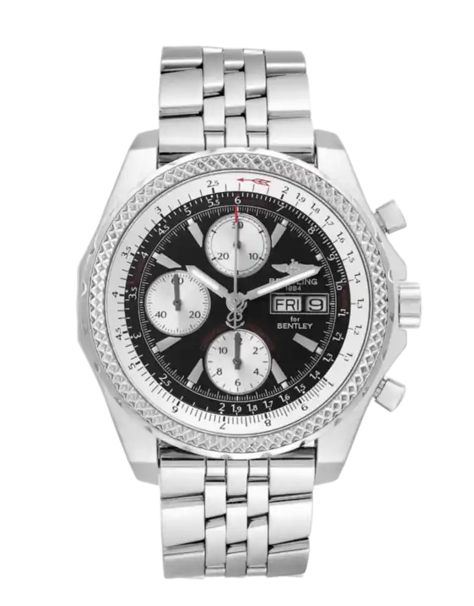 Breitling Bentley Motors GT Black Dial - 45mm, Steel (2006)