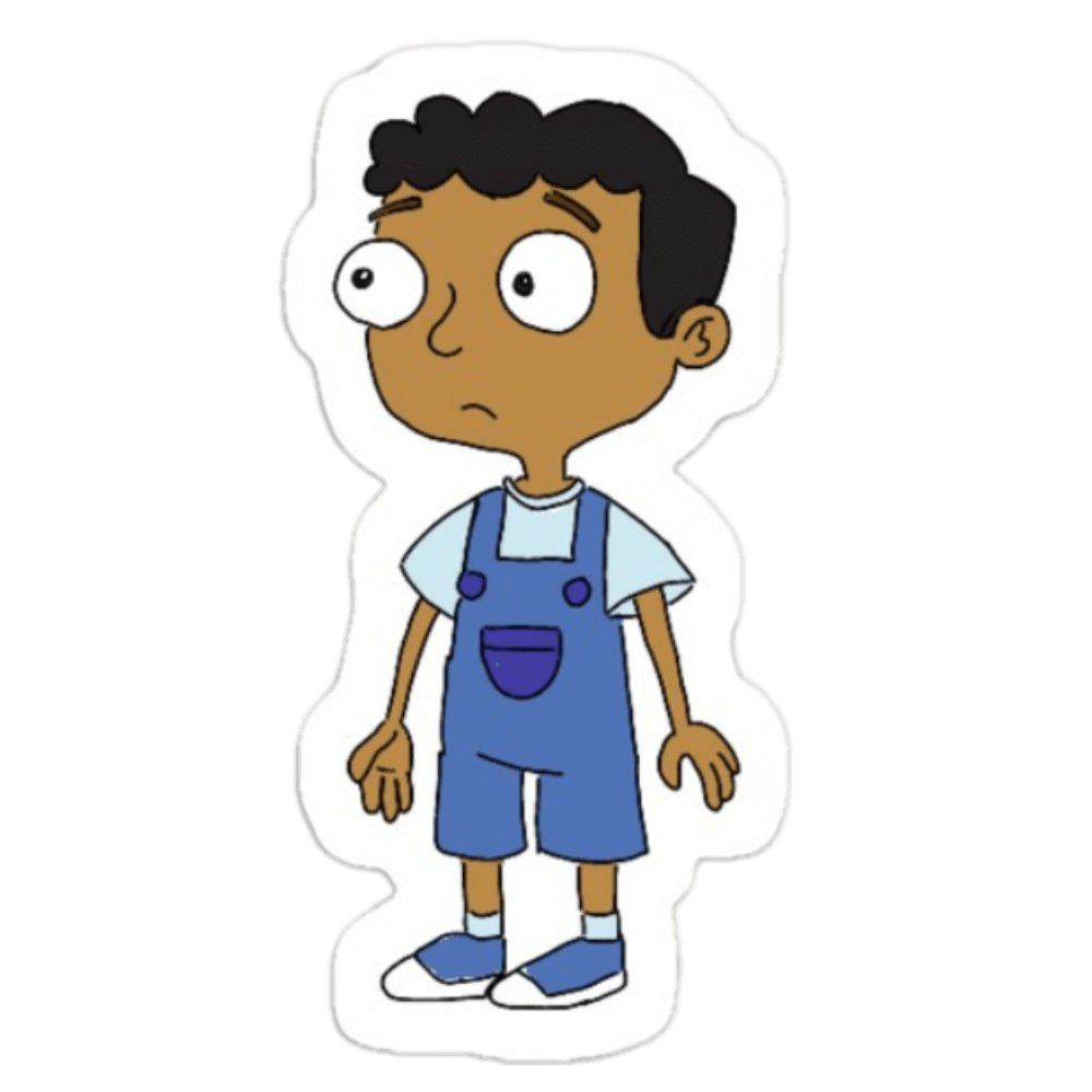 Baljeet Phineas and Ferb Sticker