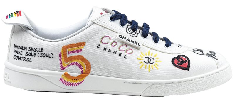 Chanel Sneakers - Pharrell White Multi-Color