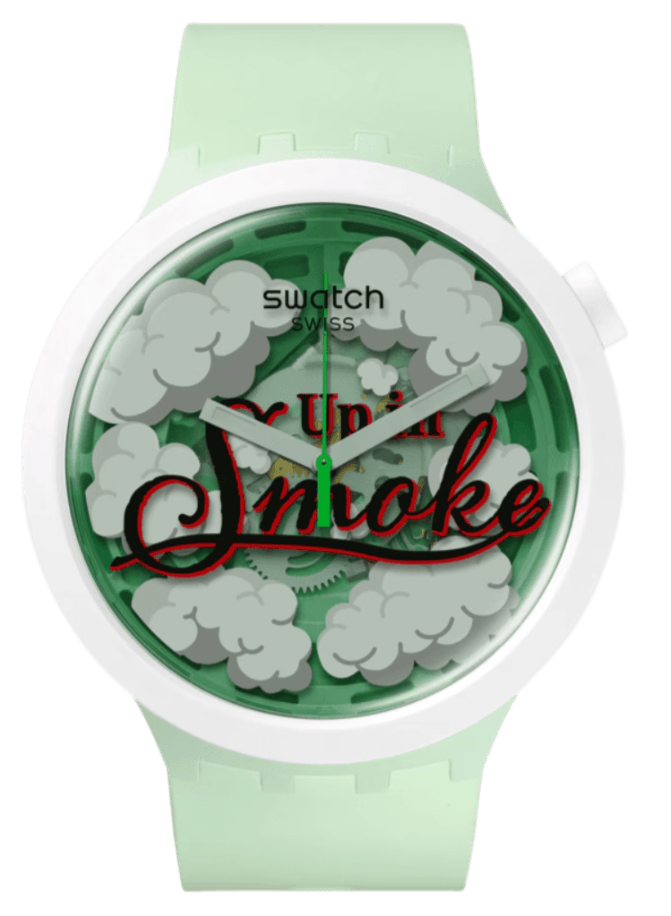 Swatch Up In Smoke - 47mm, Swatch Bioceramic