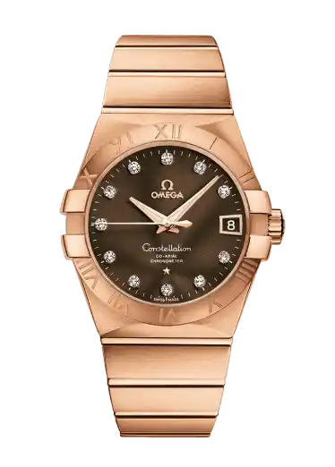 Omega Constellation - 38mm, Red Gold On Red Gold