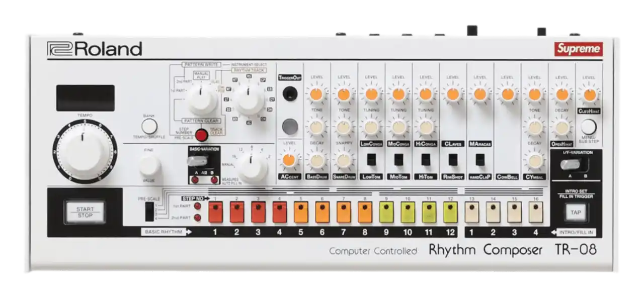 Supreme Roland TR-08 Rhythm Composer - White