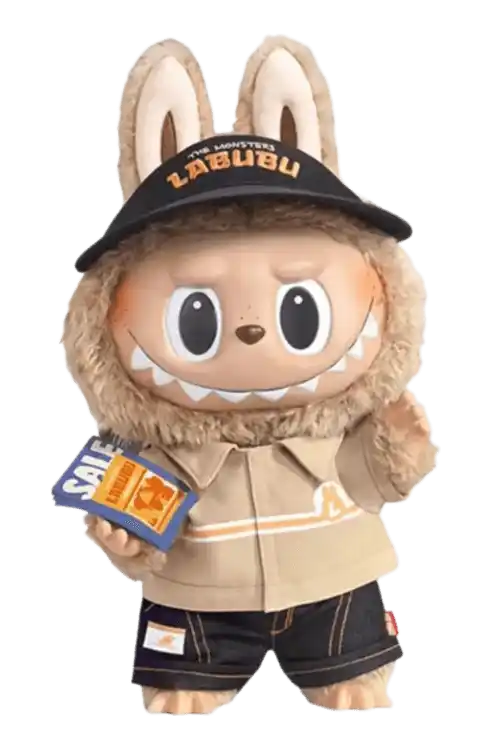 Pop Mart Labubu The Monsters The Naughty Cashier Vinyl Plush Doll
