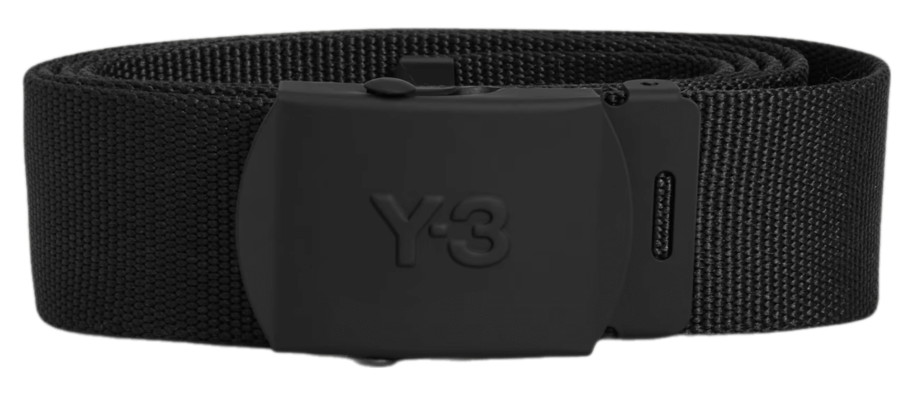 Y-3 Classic Logo Belt - Black