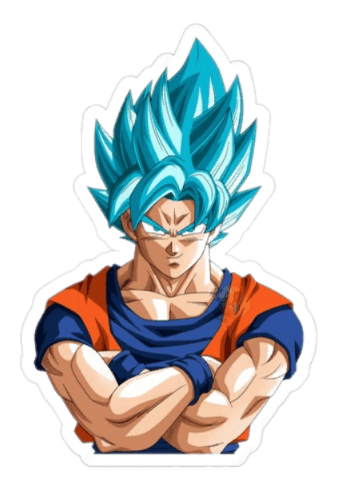 Goku Dragon Ball Z Sticker