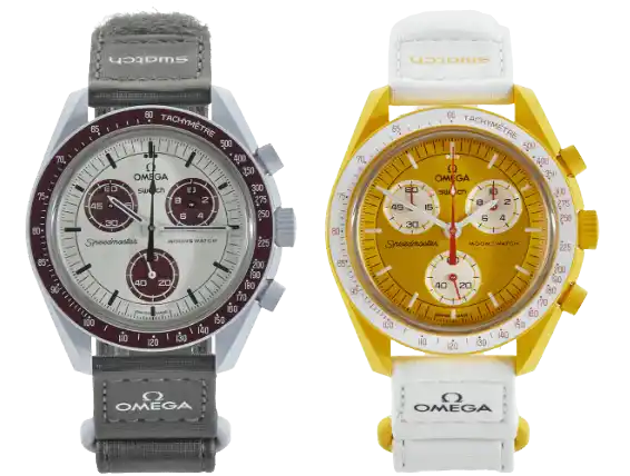 Swatch x Omega Bioceramic Moon Set - Pluto & The Sun