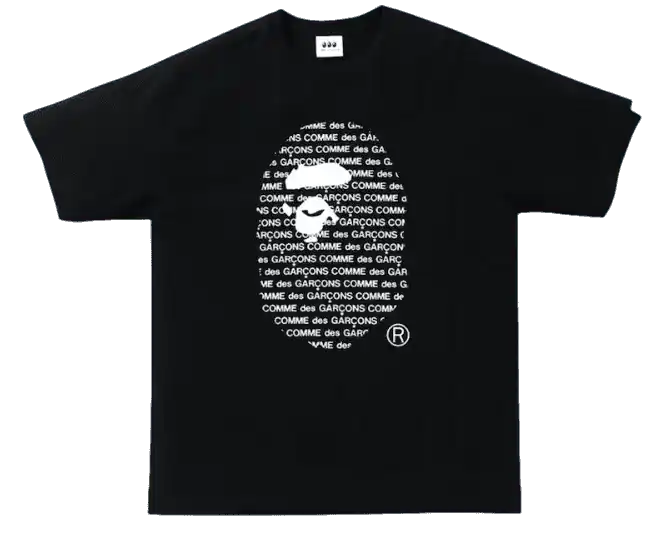 BAPE X CDG Osaka 2 Tee - Black