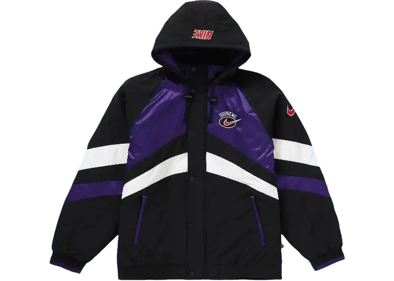 Supreme Nike Hooded Sport Jacket - Purple