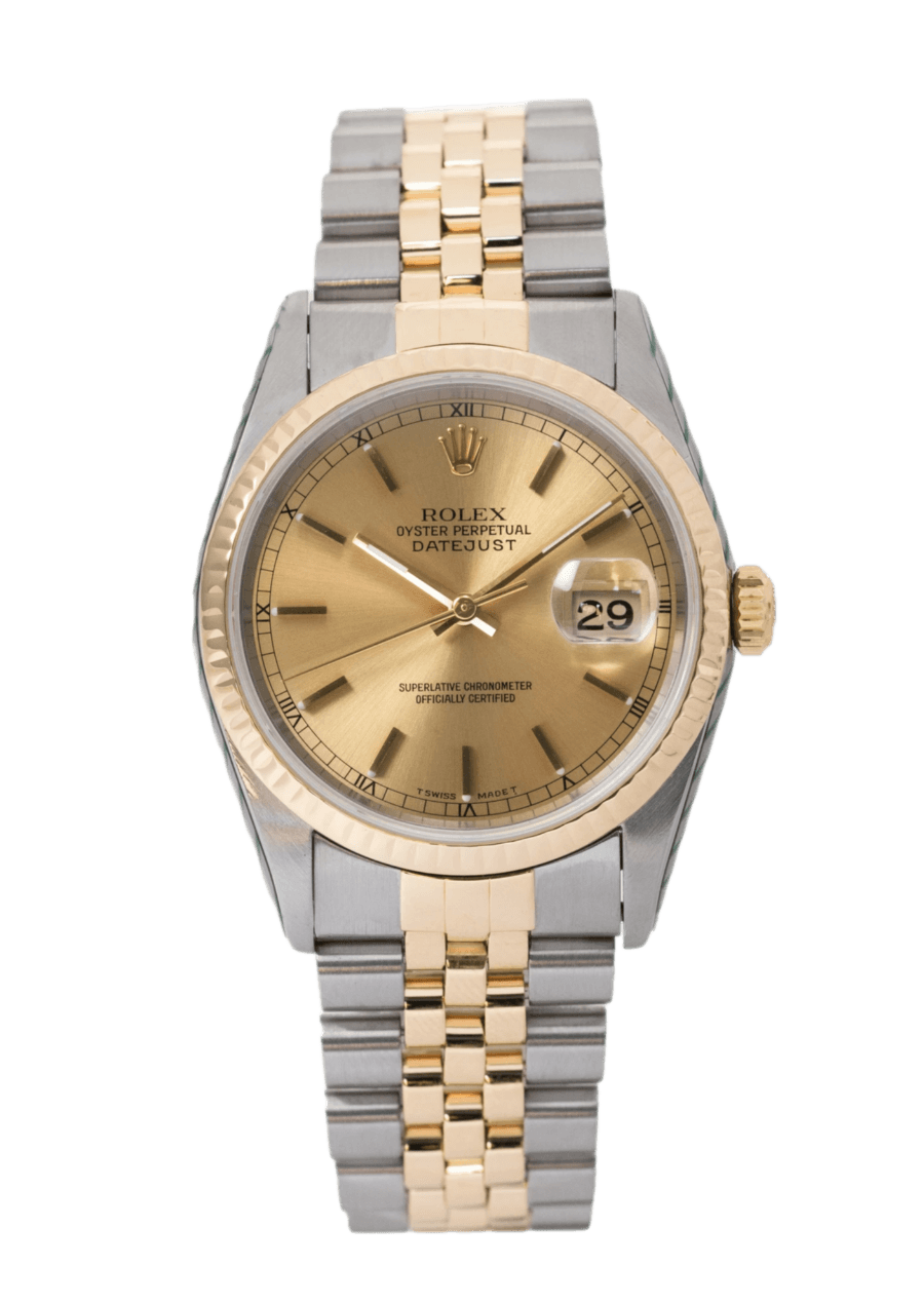 Rolex Datejust Champagne Dial - 36mm, Steel and Yellow Gold (1997)
