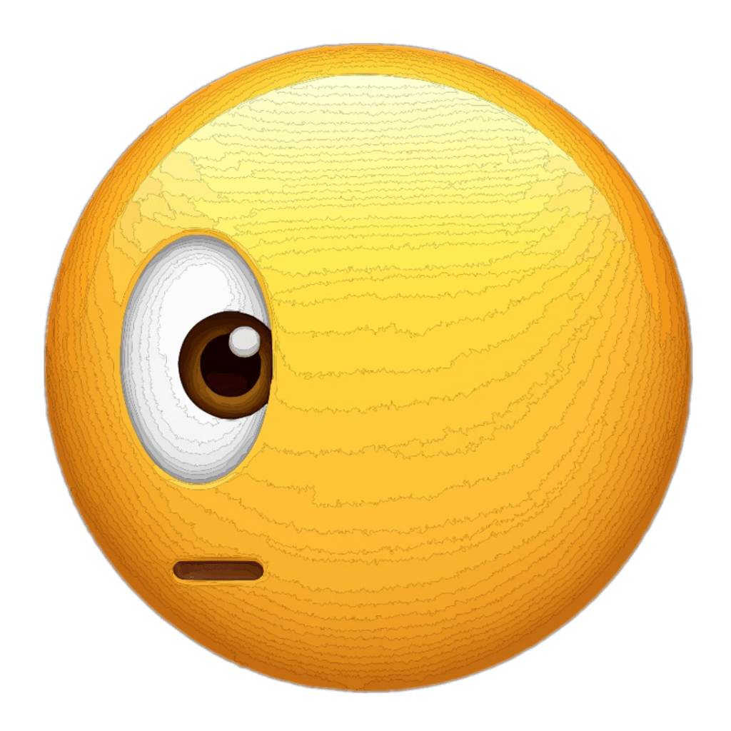 Side Eye Emoji Sticker
