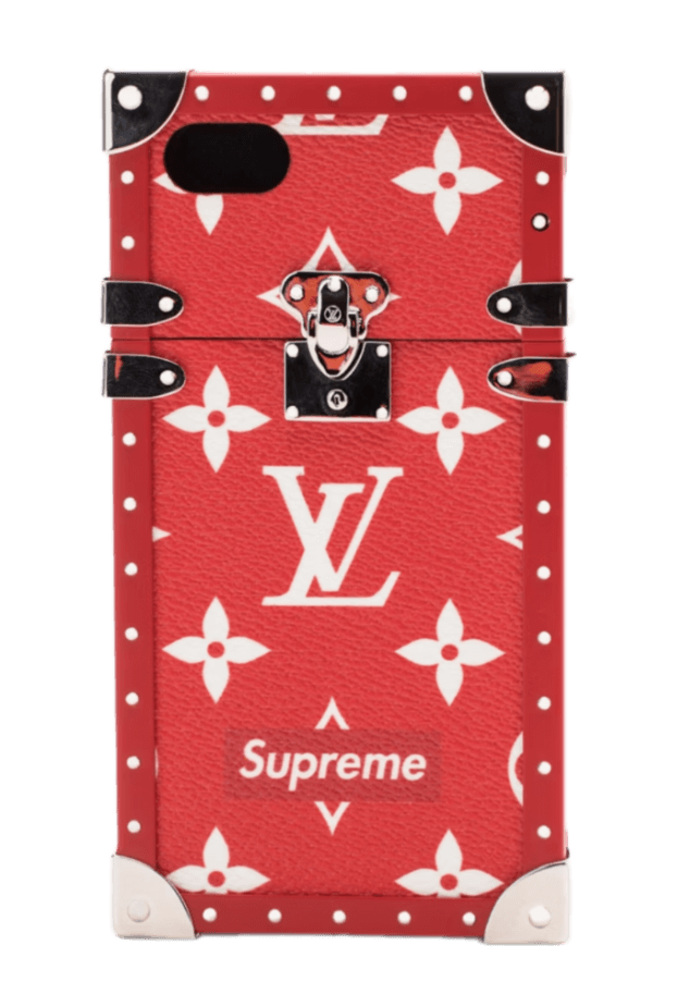 Louis Vuitton x Supreme iPhone 7 Eye Trunk - Red