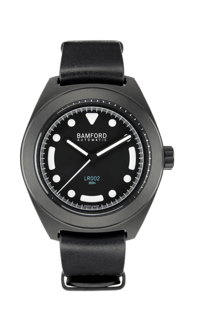 Land Rover x Bamford Black Dial - 40mm, Titanium