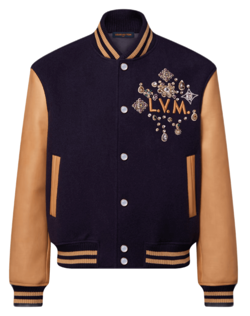 Louis Vuitton Embellished Varsity Jacket