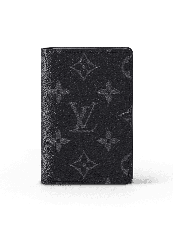 Louis Vuitton Pocket Organizer - Monogram Eclipse Black/Grey