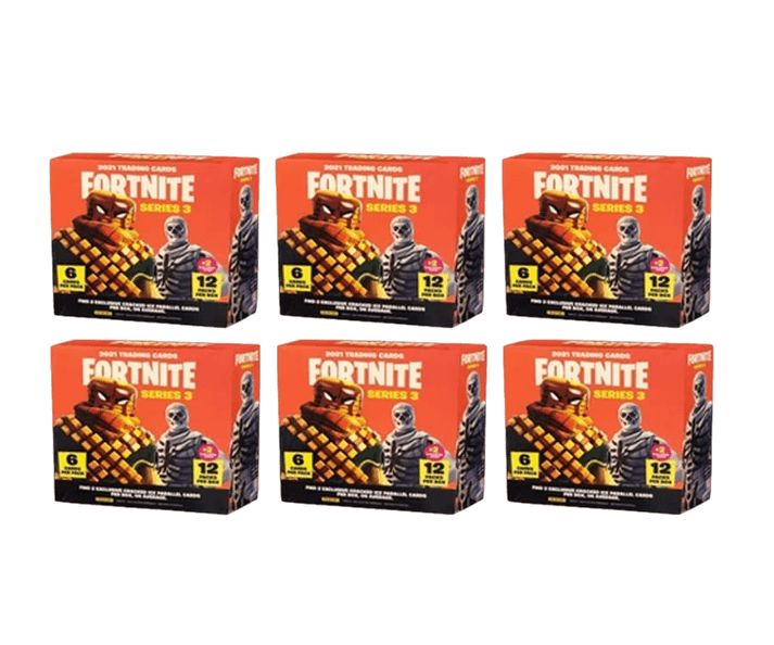 2021 Panini Fortnite - Series 3 Mega Box 6x Lot