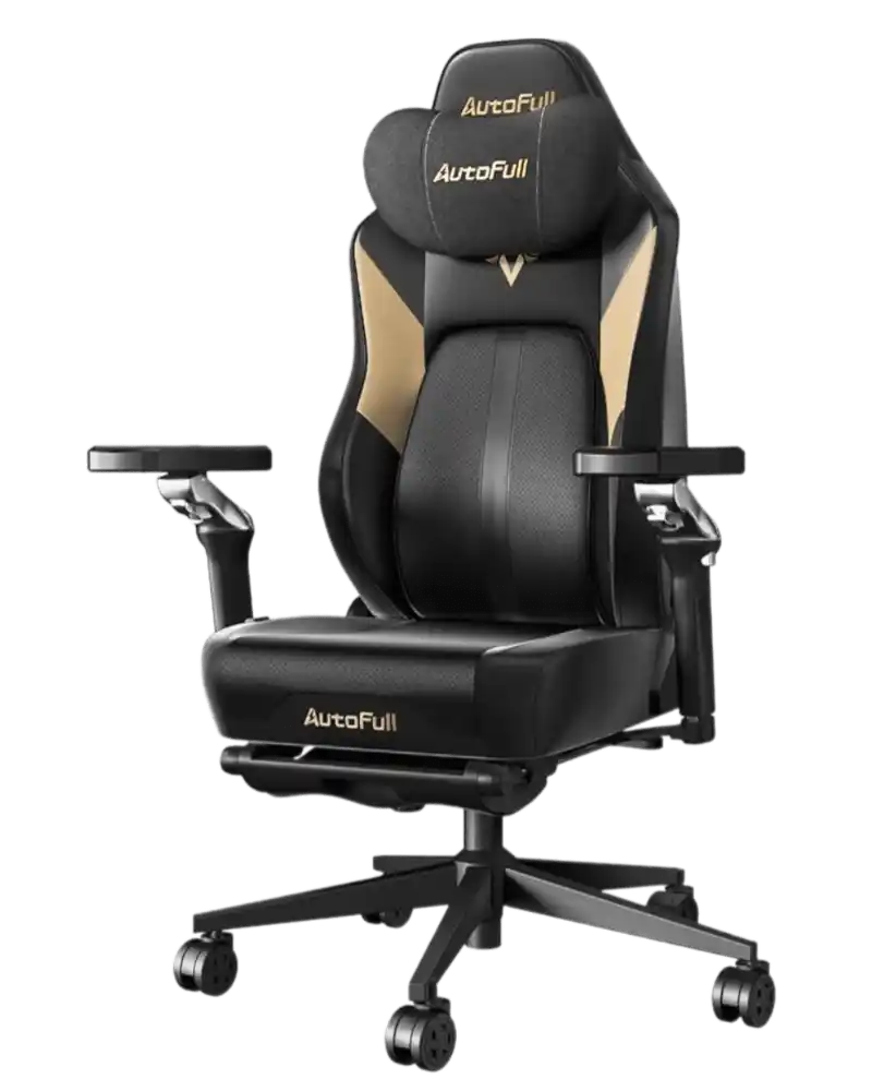 AutoFull M6 Ultra Gaming Chair with Massage and Dynamic Lumbar Support