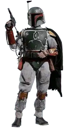 Hot Toys Star Wars Movie Masterpiece Boba Fett 40th Anniversary Collection Collectible Figure