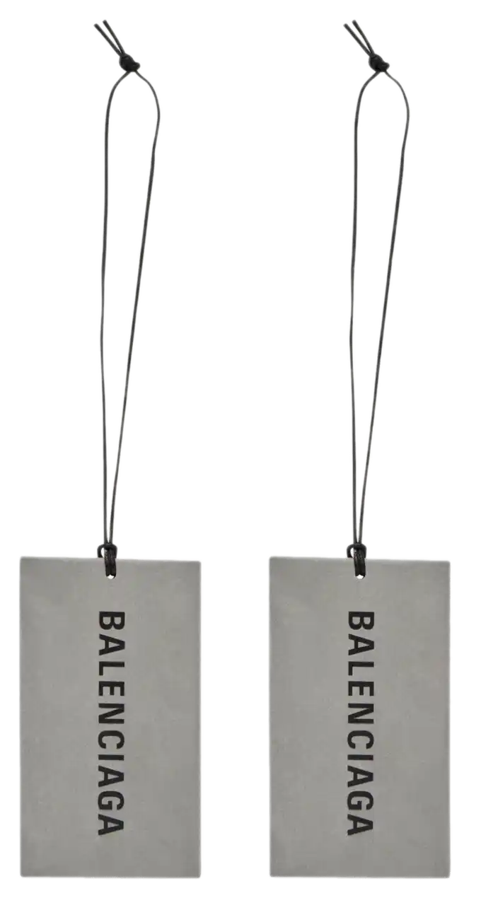 Balenciaga Scented Tag - Grey