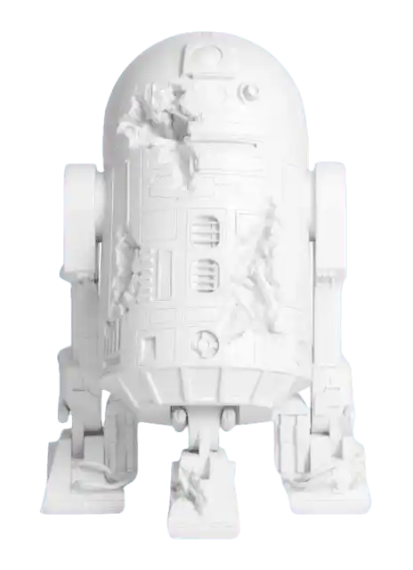 Daniel Arsham Star Wars R2-D2 Future Artifact Sculpture
