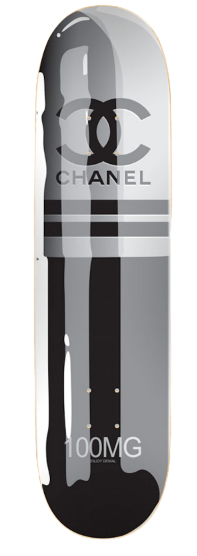 Denial Designer Drugs Chanel II Skateboard Deck - Chrome