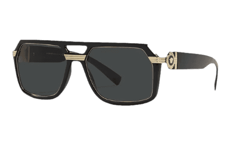 Versace Vintage Icon Pilot Sunglasses - Black