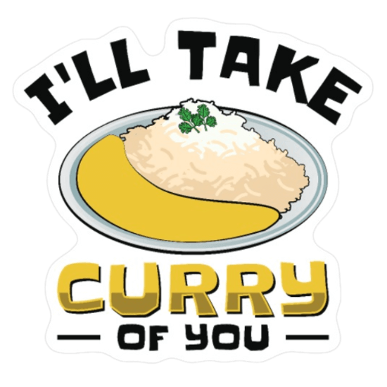 Curry Sticker