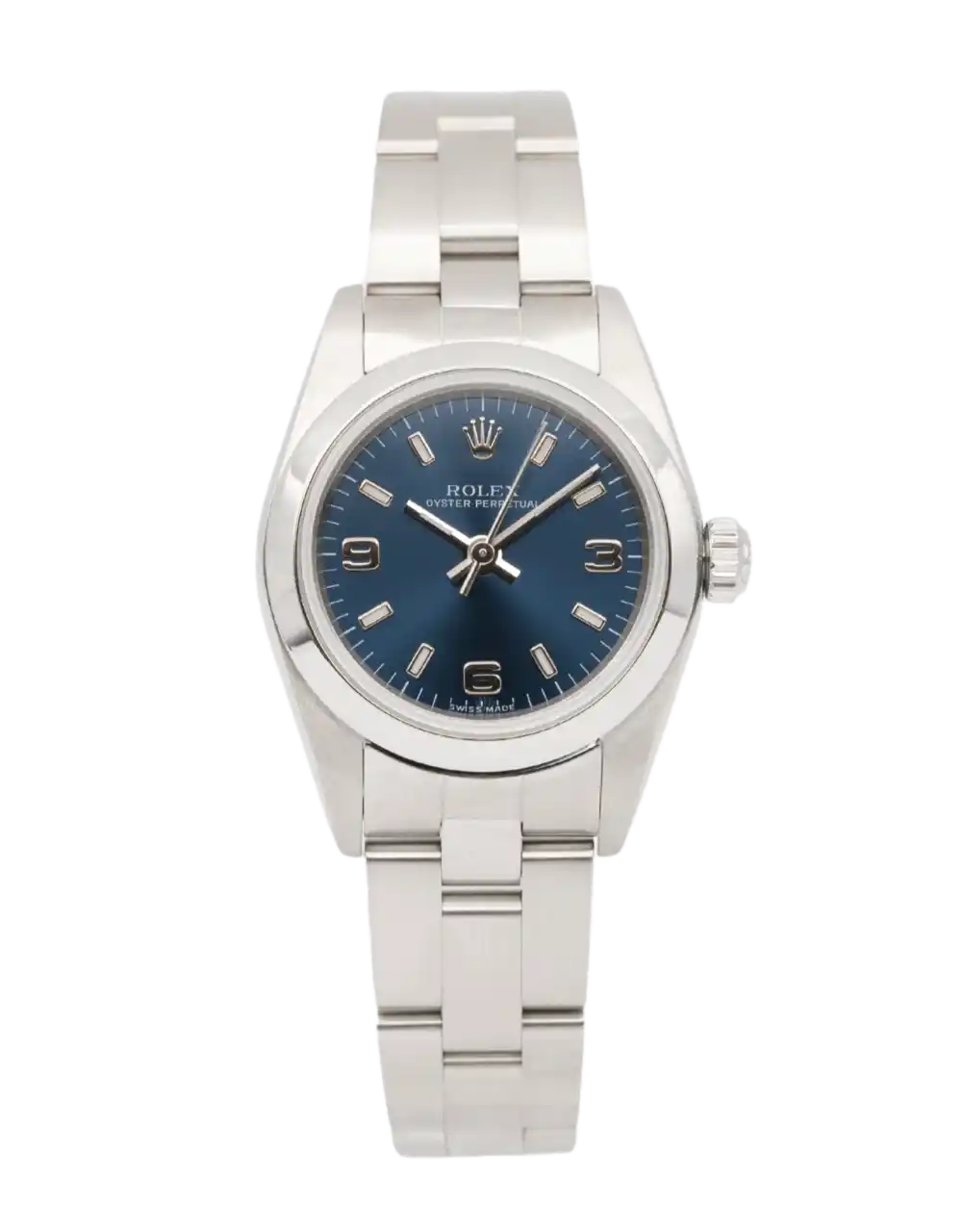 Rolex Lady Oyster Perpetual Blue Dial - 24mm, Steel (2000)