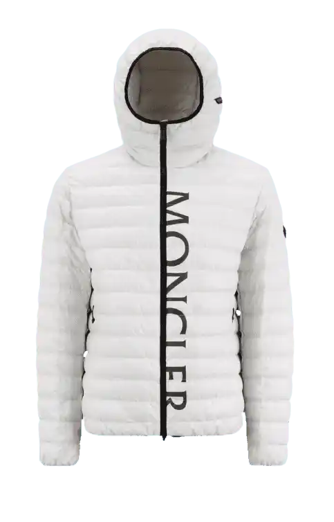 Moncler Lauzet Short Down Jacket - White