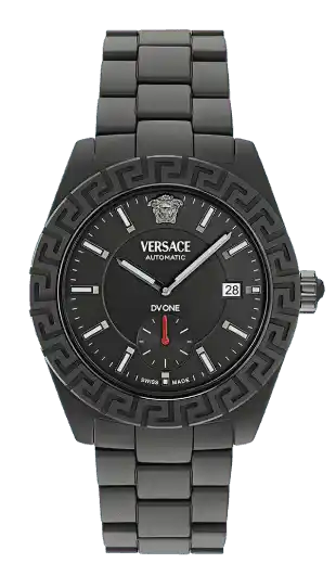 Versace DV One Automatic Watch - Black