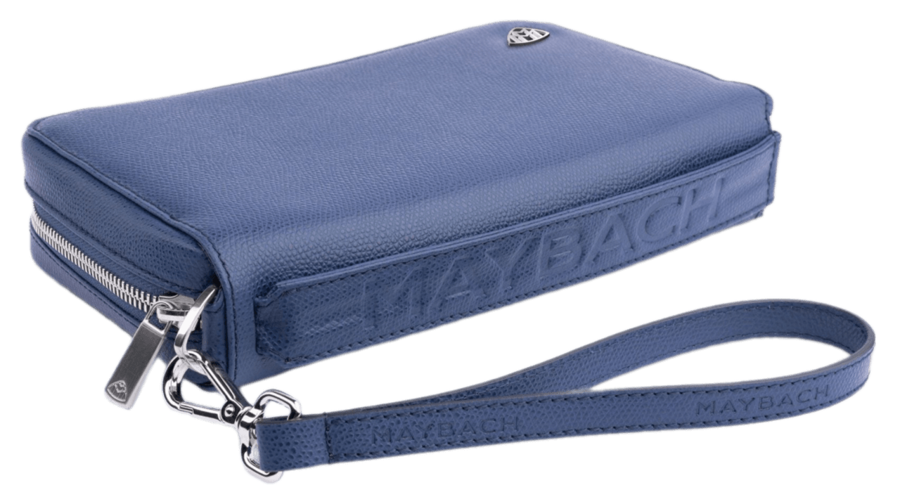 Maybach The Citadel I Leather Wallet - Blue