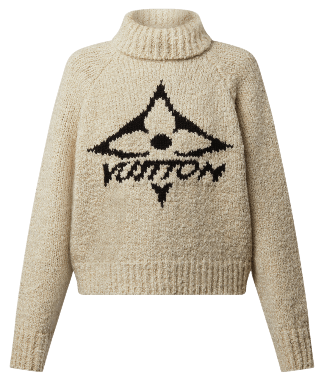 Louis Vuitton Signature Knit Turtleneck Pullover - Camel