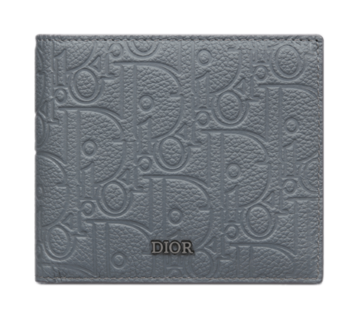 Dior Bifold Wallet - Deep Gray