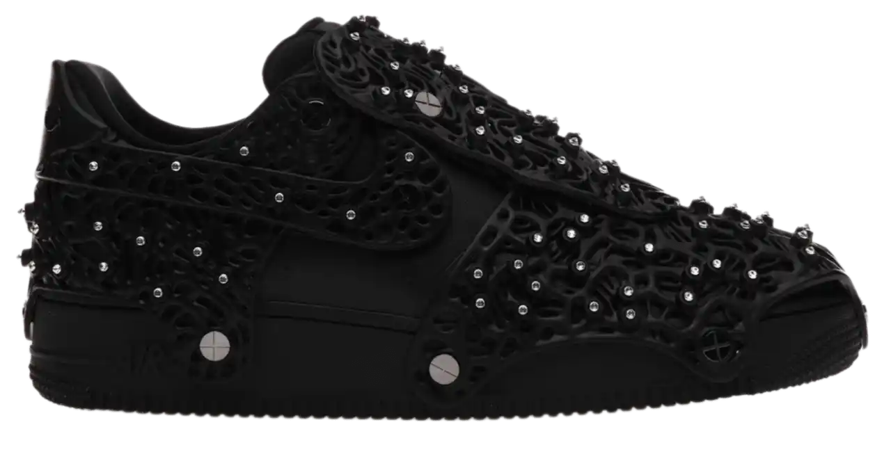 Nike Air Force 1 Low - Swarovski Retroreflective Crystals Black