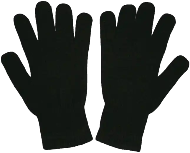 Generic Black Winter Gloves