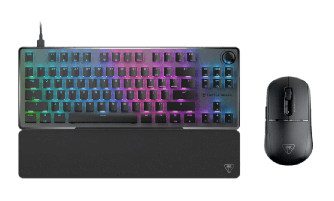 Turtle Beach Vulcan II TKL Pro Black and Burst II Air Black Bundle