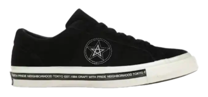 Converse One Star - 74 Ox Neighborhood Black