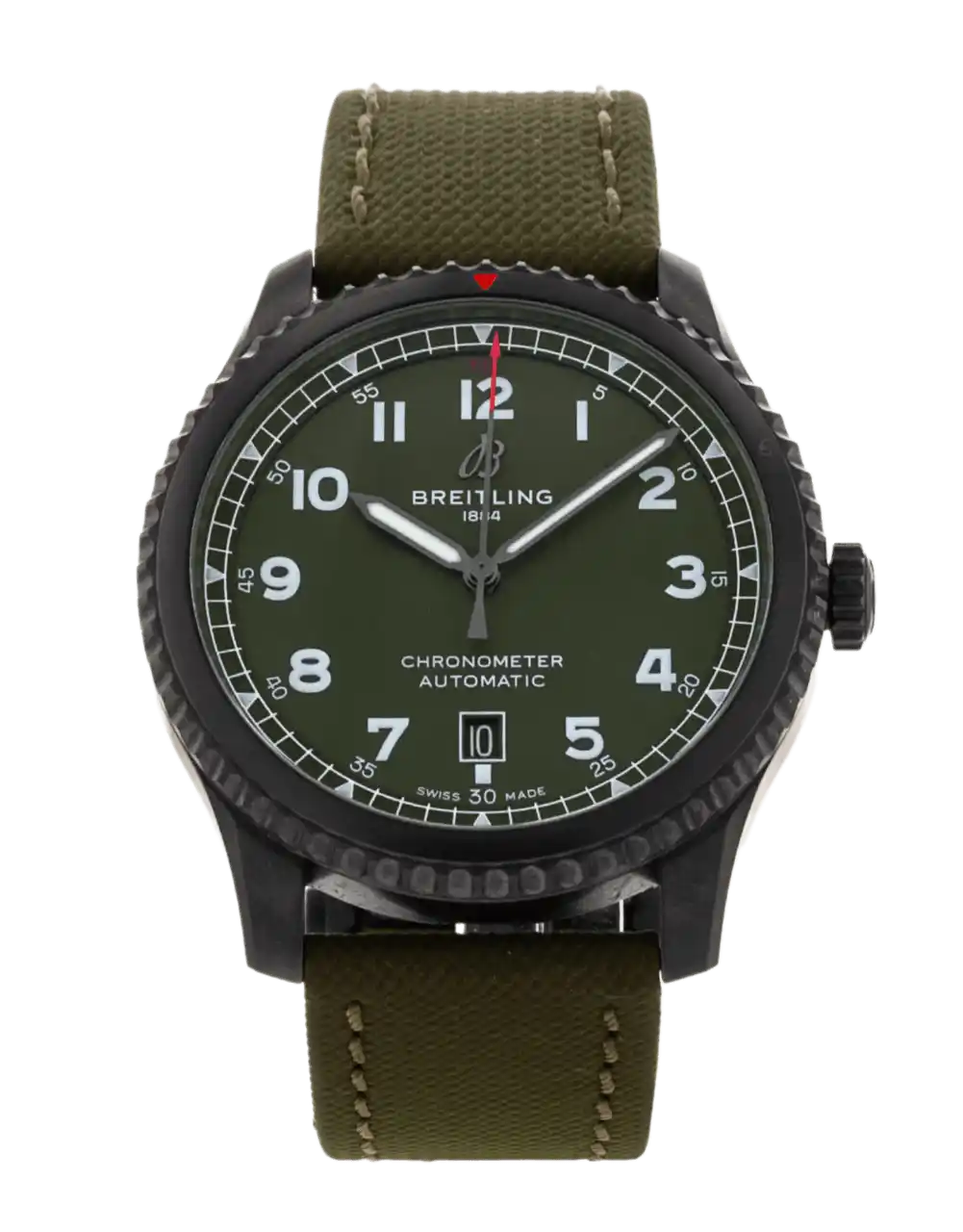 Breitling Aviator 8 Green Dial - 41mm, Steel (2021)