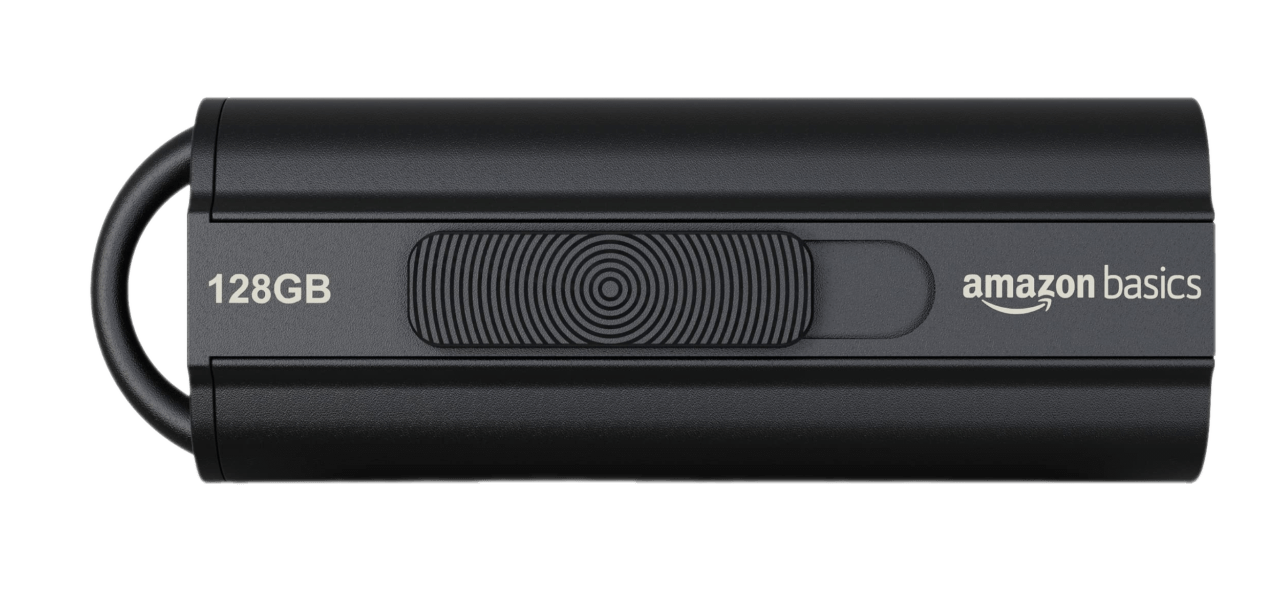 Amazon Basics 128 GB USB 3.1 Flash Drive