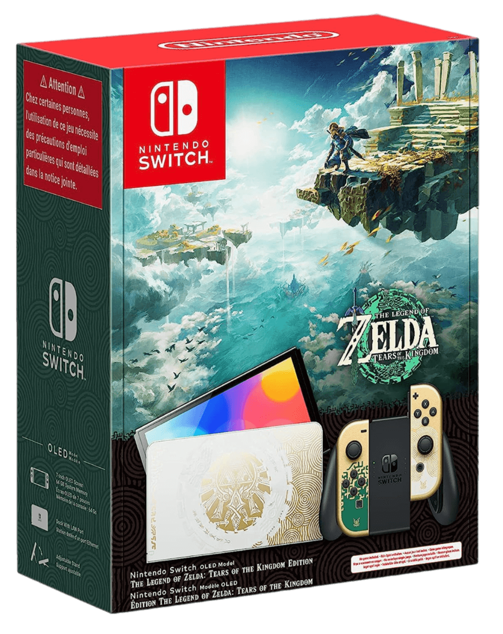Nintendo Switch OLED The Legend of Zelda: Tears of the Kingdom Edition Console
