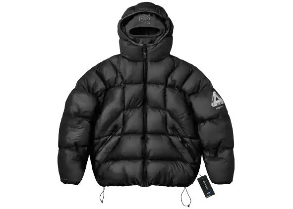 Palace Pertex Frost Balaclava Puffa - Black