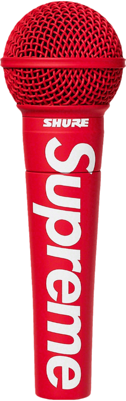 Supreme Shure SM58 Vocal Microphone - Red