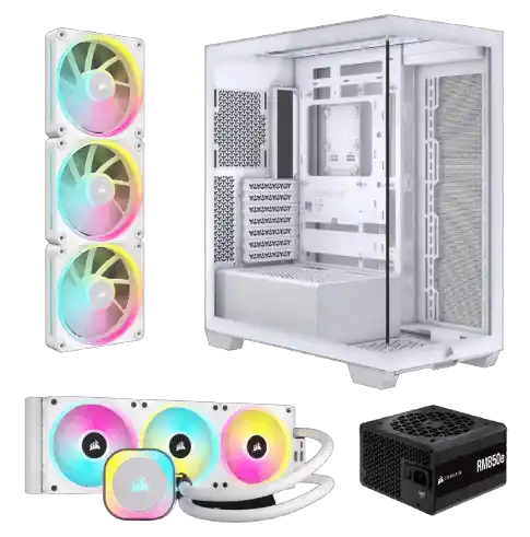 Corsair 3500X White All-in-One Bundle